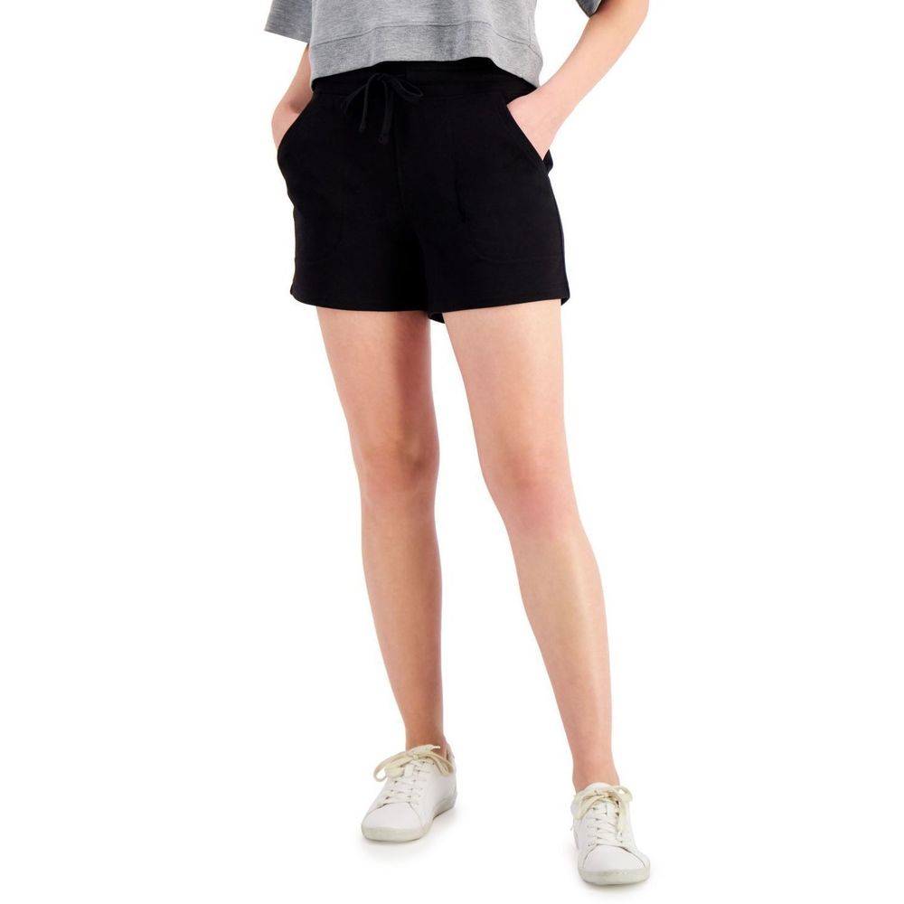 Ideology Womens Activewear Lounge Shorts Size:Small:Color:Deep Black